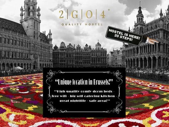 2Go4 Quality Hostel Brussels Grand Place