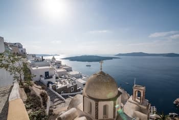 Santorini Reflexions Volcano