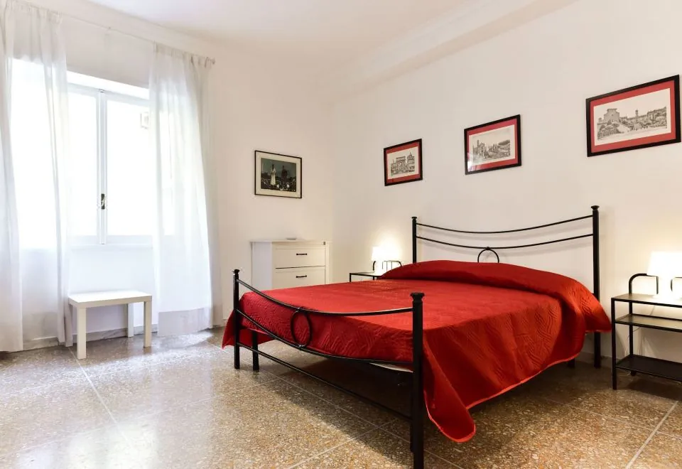 Red & White Vatican Apartment