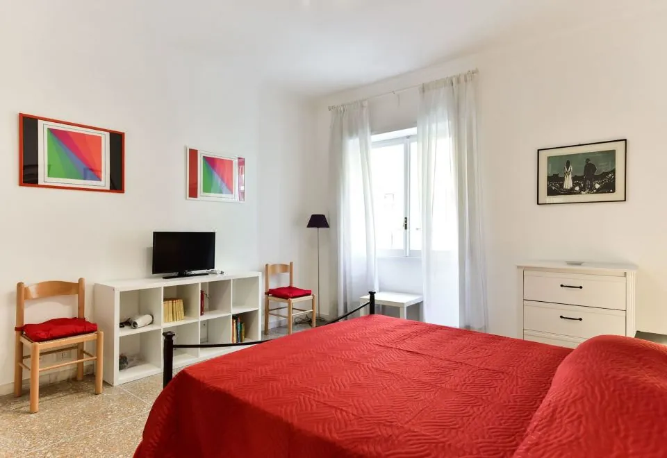 Red & White Vatican Apartment