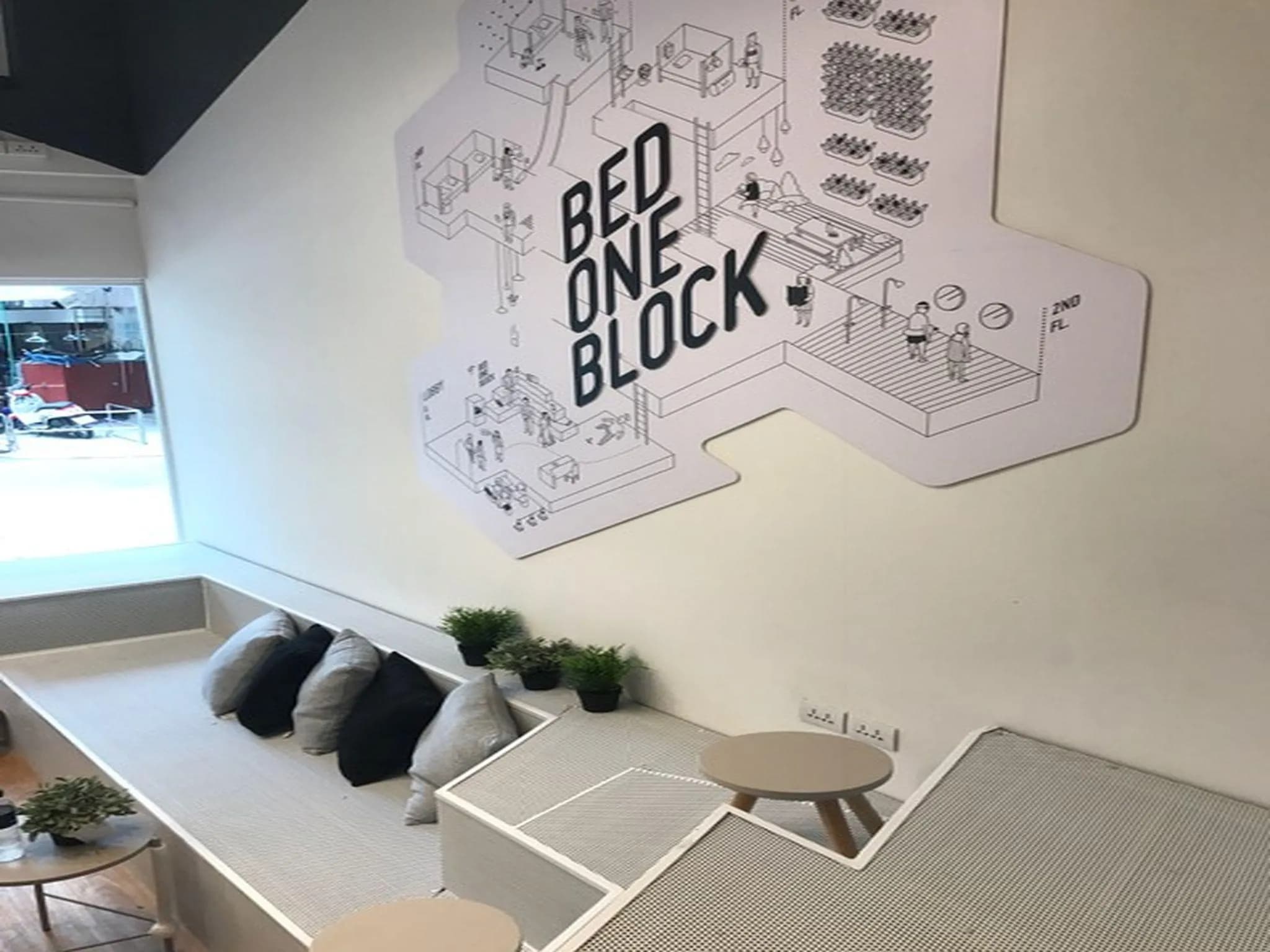 Bed One Block Hostel