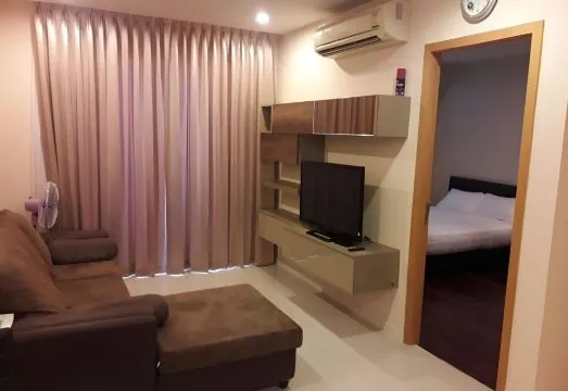 High Floor Near Petchaburi Mrt 1Br