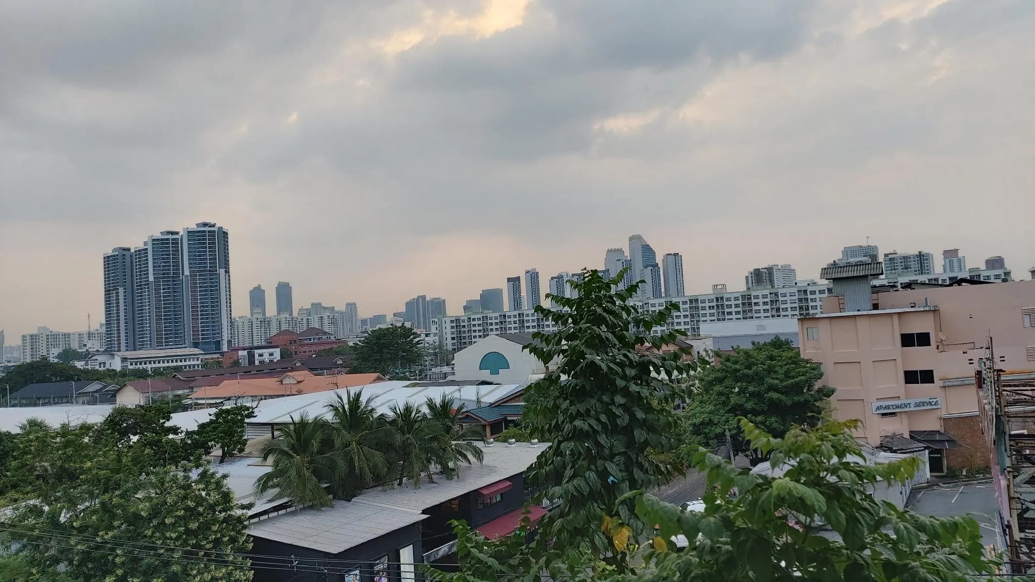 The center town
