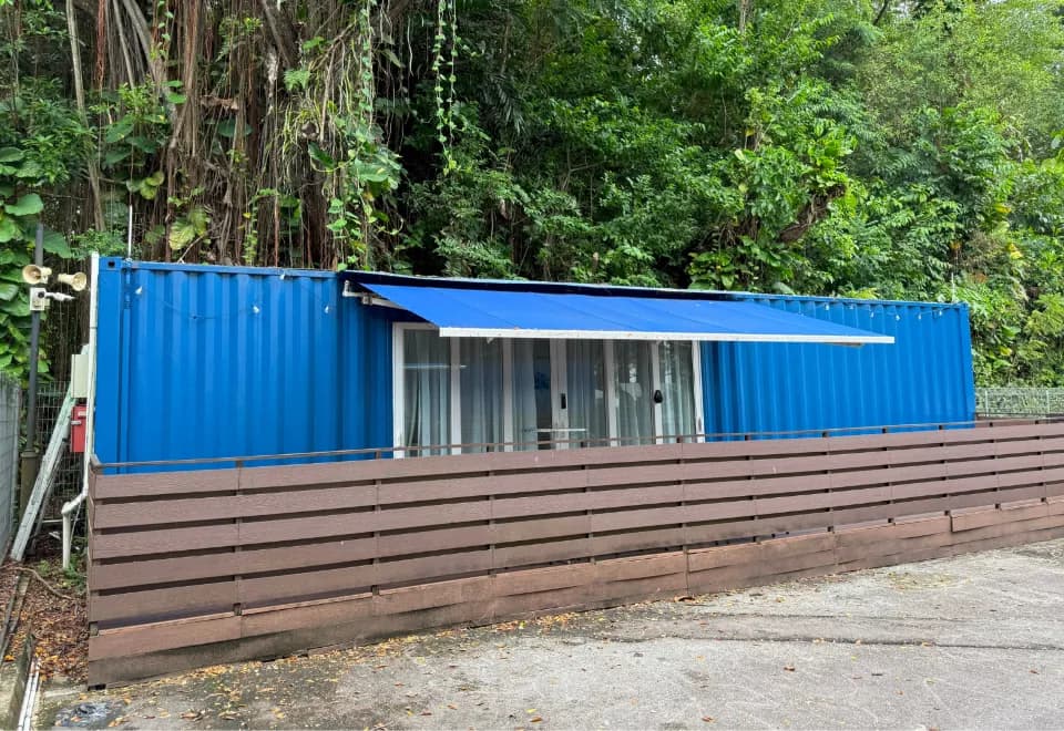 Shipping Container Hotel at Haw PAR Villa